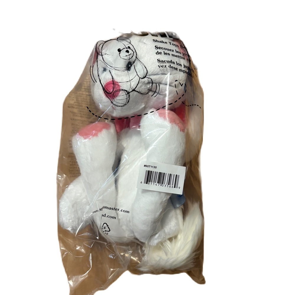 Disney Gund Marie Cat Plush Stuffed Animal 15” Toothpick White Pink Aristocats - Picture 2 of 4